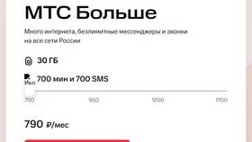 Как узнать пакет услуг на МТС в Центр Обувь