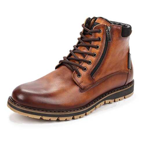 Ботинки мужские Alessio Nesca 26007530 коричневые 43 RU в Центр Обувь