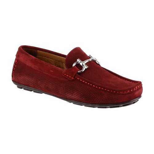 Мокасины мужские CABANI SHOES 010M823 красные 42 RU в Центр Обувь