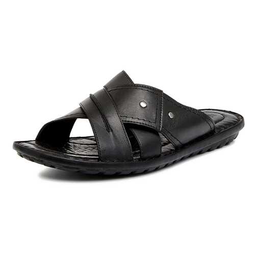 Шлепанцы мужские Alessio Nesca Comfort 710018079 черные 43 RU в Центр Обувь