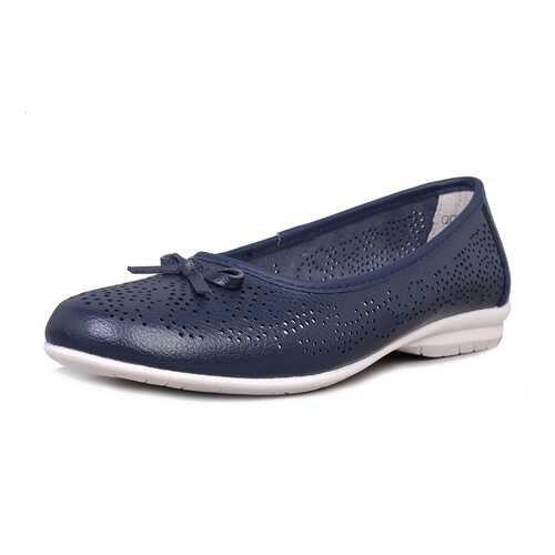 Балетки женские Alessio Nesca QDS19SS-8 синие 38 RU в Центр Обувь