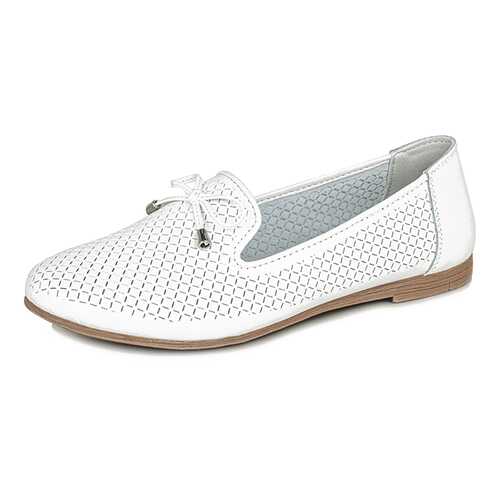 Слиперы женские Alessio Nesca ADL20SS-019 белые 40 RU в Центр Обувь