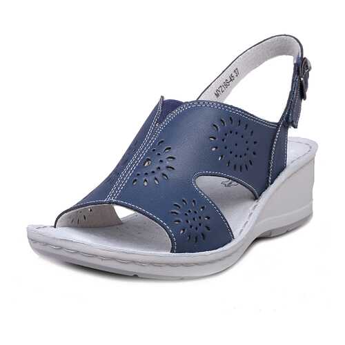 Босоножки женские Alessio Nesca Comfort 01906200 синие 36 RU в Центр Обувь