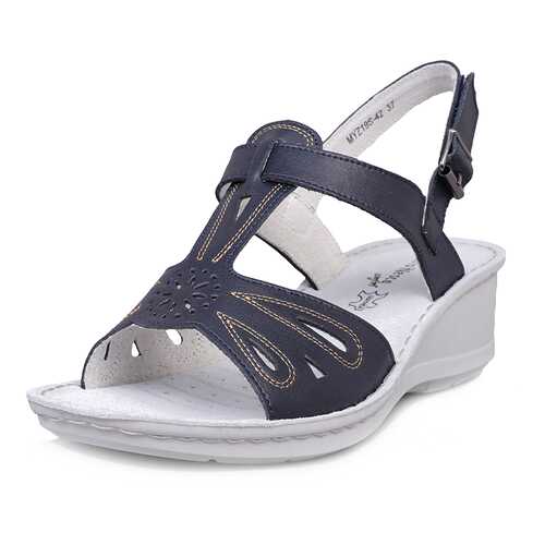 Босоножки женские Alessio Nesca Comfort 710018010 синие 39 RU в Центр Обувь