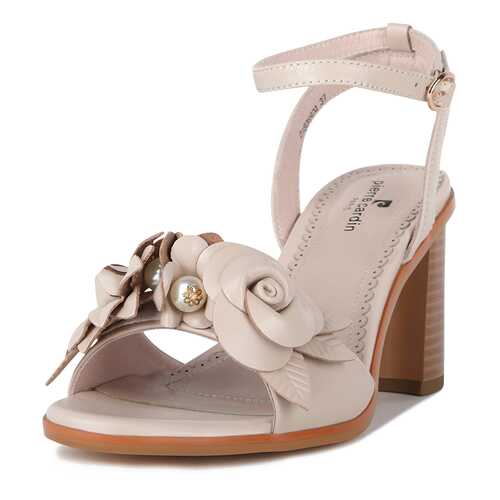 Босоножки женские Pierre Cardin 710018119 бежевые 37 RU в Центр Обувь