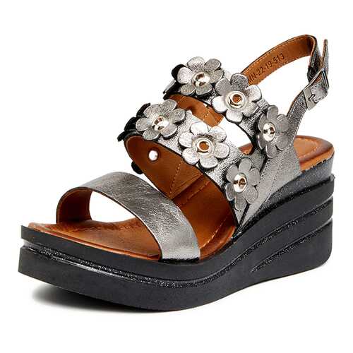 Босоножки женские Pierre Cardin TR-MN-22-19-513 серебристые 36 RU в Центр Обувь
