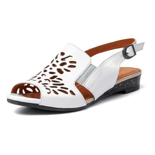 Босоножки женские Pierre Cardin TR-MN-K-1135 белые 37 RU в Центр Обувь