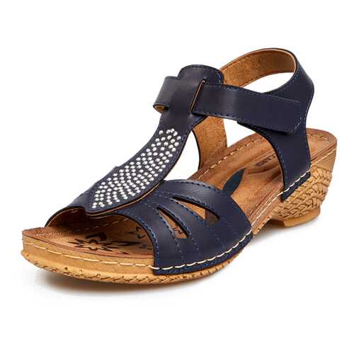 Босоножки женские T.Taccardi 018066U0 синие 36 RU в Центр Обувь