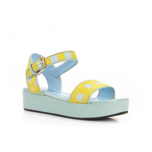 Сандалии женские Studio Pollini SA16724E0KT3040 разноцветные 37.5 RU в Центр Обувь