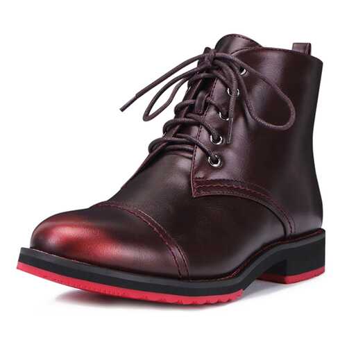 Ботинки женские T.Taccardi 25606110 красные 39 RU в Центр Обувь