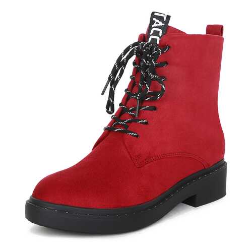Ботинки женские T.Taccardi K0583MH-2A красные 37 RU в Центр Обувь