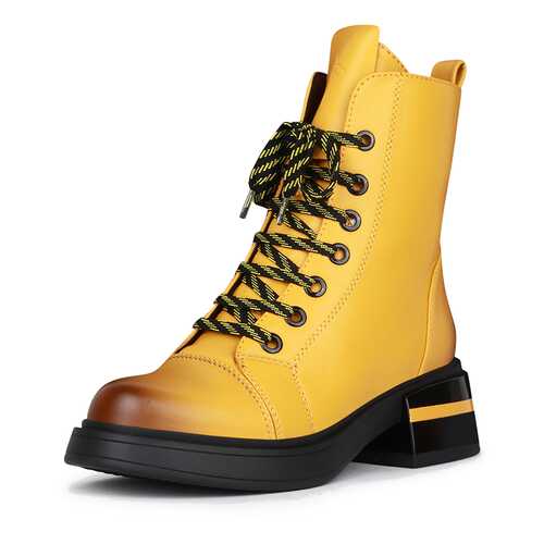 Ботинки женские T.Taccardi YYQ20W-22B желтые 39 RU в Центр Обувь