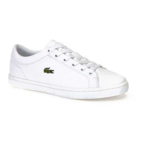 Кеды женские Lacoste Straightset BL 2 белые 40 RU в Центр Обувь