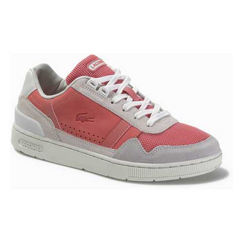 Кеды женские Lacoste T-CLIP 120 3 US SFA розовые 37.5 RU в Центр Обувь
