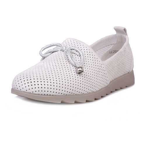 Слипоны женские Alessio Nesca Comfort 00406720 серебристые 40 RU в Центр Обувь