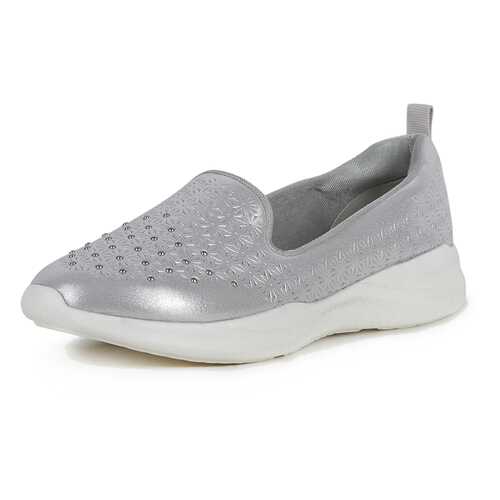 Слипоны женские Alessio Nesca Comfort ZS20S-55 серебристые 36 RU в Центр Обувь