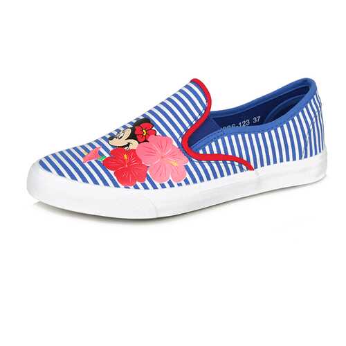 Слипоны женские Minnie Mouse ZY20SS-123 белые/синие 41 RU в Центр Обувь