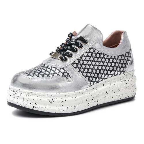 Кроссовки женские Pierre Cardin TR-MN-108-1617 серебристые 40 RU в Центр Обувь