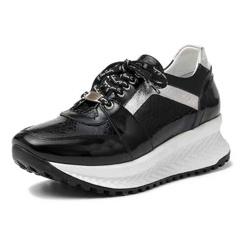 Кроссовки женские Pierre Cardin TR-MN-108-1712 черные/серебристые 38 RU в Центр Обувь