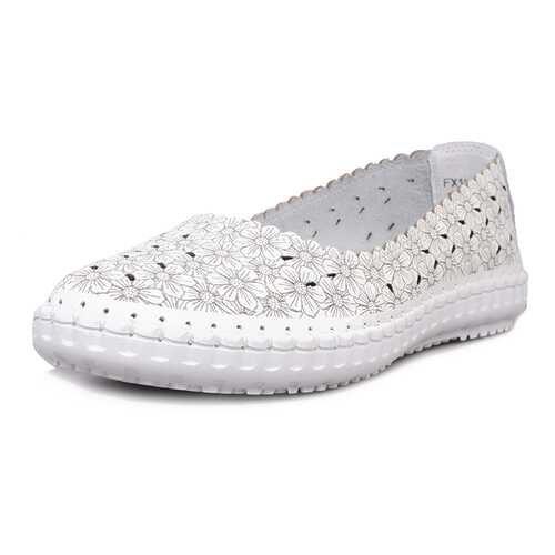 Эспадрильи женские Alessio Nesca Comfort 710017468 белые 36 RU в Центр Обувь