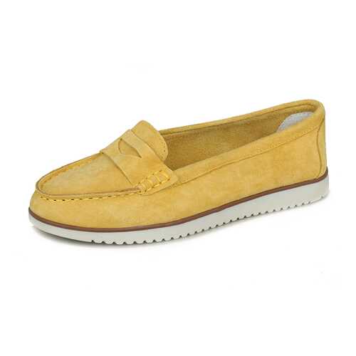Лоферы женские Alessio Nesca DS20SS-11B желтые 36 RU в Центр Обувь