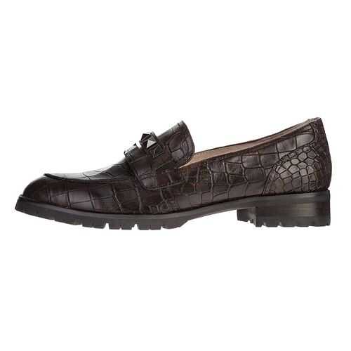 Лоферы женские M.SHOES 445327131 коричневые 40 RU в Центр Обувь