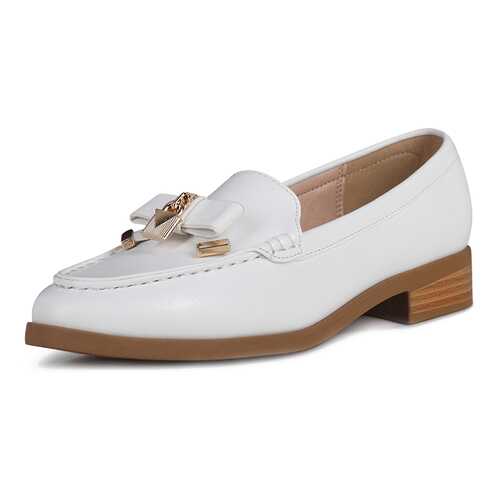 Лоферы женские T.Taccardi K0294LC-12C белые 41 RU в Центр Обувь