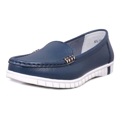 Мокасины женские Alessio Nesca Comfort 710018746 синие 39 RU в Центр Обувь