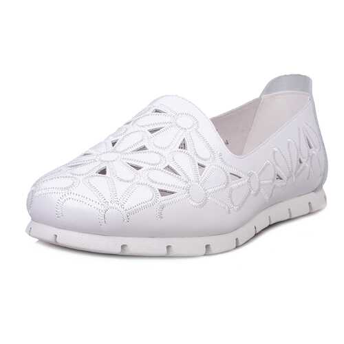 Мокасины женские Pierre Cardin 710017465 белые 38 RU в Центр Обувь