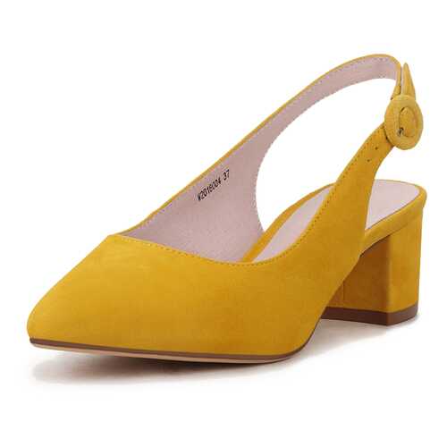 Туфли женские Alessio Nesca JXY20SS-13C желтые 40 RU в Центр Обувь